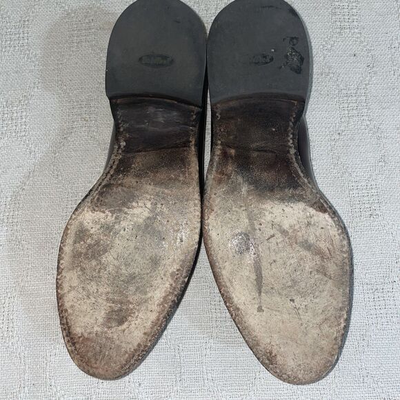 Allen Edmonds Grayson Men’s Dress Loafers Sz 11 B Brown Leather Business Formal - Picture 6 of 12